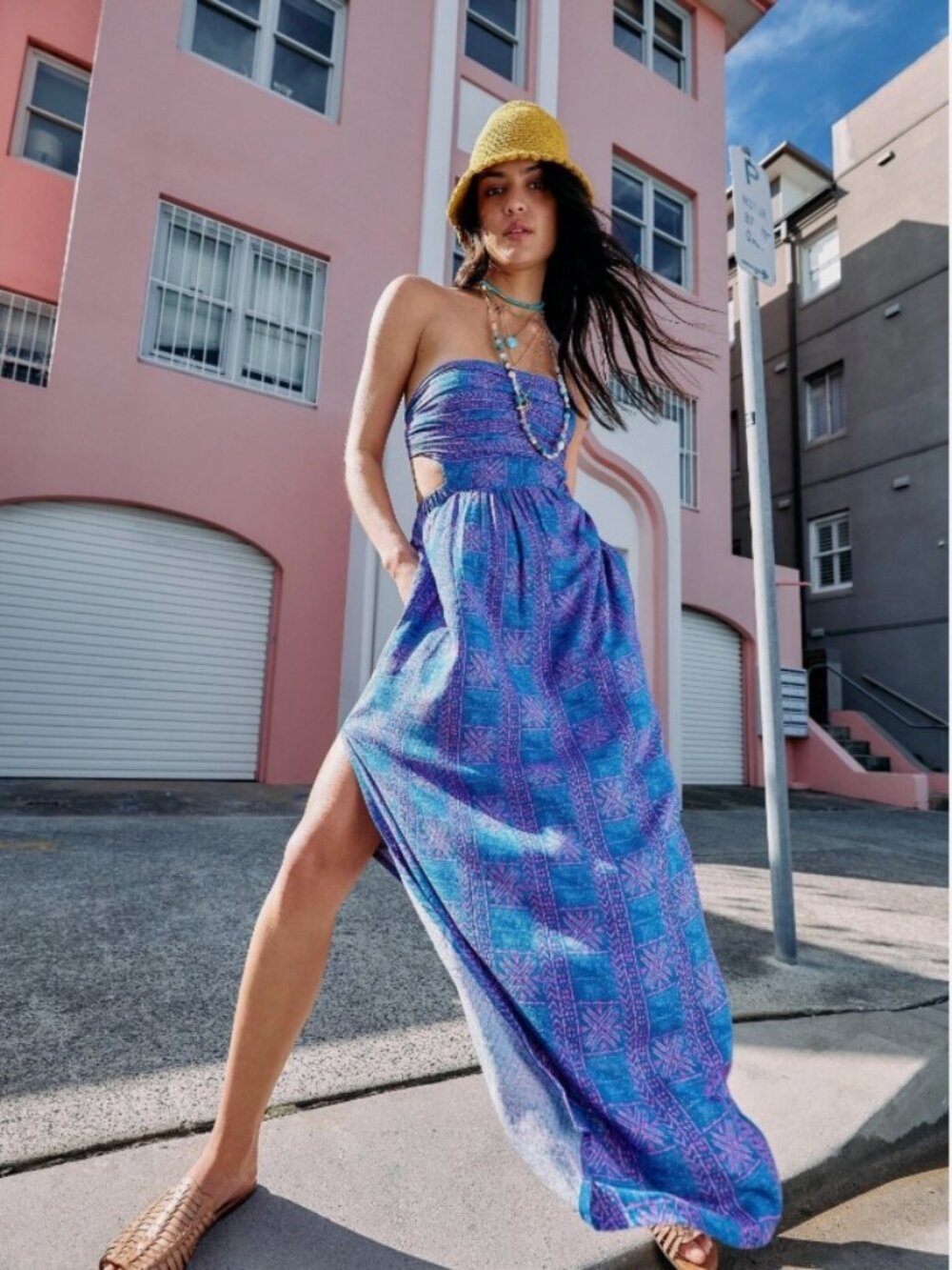 New Free People Peyton Maxi Dress Size Large MSRP: $98
